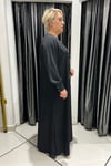 Selma Büyük Beden Taş ve İnci Detaylı Elbise