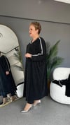 Selma Büyük Beden Taşlı Elbise
