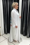 Selma Büyük Beden Tavus Kuşu Desenli Kimono