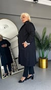Selma Büyük Beden Trench