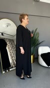 Selma Büyük Beden V Yaka Elbise
