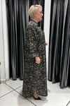 Selma Büyük Beden Yakalı Şık Elbise