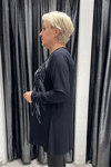 Selma Büyük Beden Yaprak Desenli Tunik