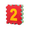 9 Parça Büyük Boy Rakamlı Sayılı Sünger Yapılı Oyun Karosu Yer Matı Puzzle Yapboz