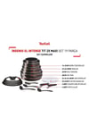 Tefal Ingenio XL Intense Titanyum 2X 19 Parça Maxi Tava Tencere Seti