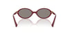 Miu Miu 04ZS-50 21I80Q Güneş Gözlüğü - Bordo - Oval