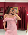 Fularlı elbise