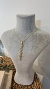 Çelik Gold Renk Charmlı Y Kolye 40+5cm