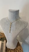 Çelik Gold Renk Charmlı Y Kolye 40+5cm