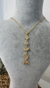 Çelik Gold Renk Y Kolye 40+5cm
