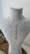 Çelik Gold Renk Y Kolye 40+5cm
