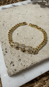 Cm Jewel İthal Gold Renk Bileklik