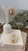 İthal Gold Renk Küpe
