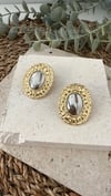 İthal Gold Renk Küpe