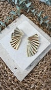 İthal Gold Renk Küpe