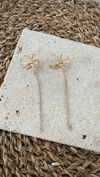 İthal Gold Renk Küpe