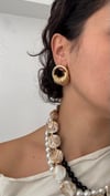 İthal Gold Renk Küpe