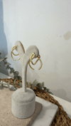 İthal Gold Renk Küpe