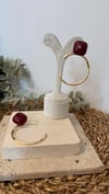 İthal Gold Renk Küpe