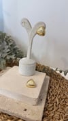 İthal Gold Renk Küpe