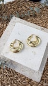 İthal Gold Renk Küpe