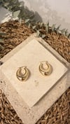 İthal Gold Renk Küpe