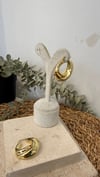 İthal Gold Renk Küpe