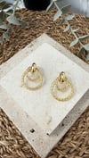 İthal Gold Renk Küpe