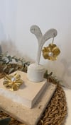 İthal Gold Renk Küpe