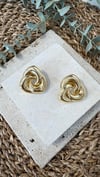 İthal Gold Renk Küpe