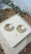 İthal Gold Renk Küpe