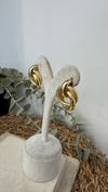 İthal Gold Renk Küpe
