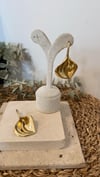 İthal Gold Renk Küpe
