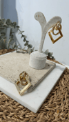 İthal Gold Renk Küpe