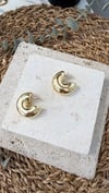 İthal Gold Renk Küpe