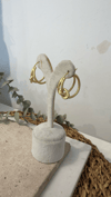 İthal Gold Renk Küpe