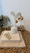 İthal Gold Renk Küpe