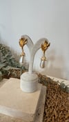İthal Gold Renk Küpe