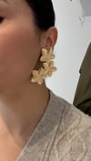 İthal Gold Renk Küpe