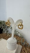 İthal Gold Renk Küpe