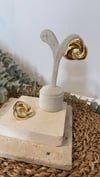 İthal Gold Renk Küpe