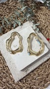 İthal Gold Renk Küpe