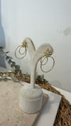 İthal Gold Renk Küpe