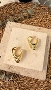 İthal Gold Renk Küpe