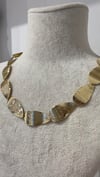 İthal Gold Renk Pul Kolye 40+5 cm