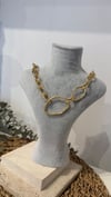 İthal Gold Renk Zincir Kolye 50cm