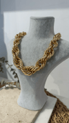 İthal Gold Renk Zincir Kolye