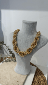 İthal Gold Renk Zincir Kolye