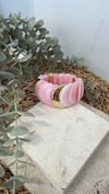 İthal Pembe Kemik Lastikli Bileklik
