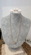 İthal Zirkon Taşlı Kolye Küpe Set